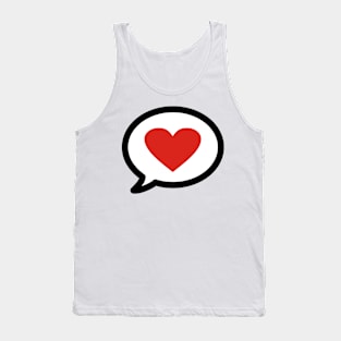 Speak with Love Tank Top